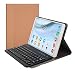 Produktbild ROUHO Universal Folding Stand Bluetooth Keyboard Case Cover Für Huawei M5 8.4 Inch Tablet-Braun