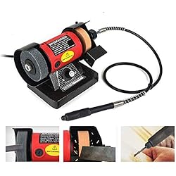 Banc Polyvalence Grinder, 220 V 150W Scie à table de meulage de polissage de coupe pour le bois Machines Grinder Outils électriques Métal