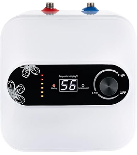 Warmwaterreservoir, 8 liter, warmwaterboiler, boiler, ondertafel Warmwaterreservoir, 8 liter, warmwaterboiler, boiler, ondertafel