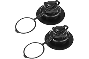 BUZIFU 2 Pezzi Valvola dell'Aria Gonfiabile Valvola Tappo a Vite Gommone Barca Valvola Gonfiabile Valvola a Vite Materasso Vite di Ricambio per Inflazione Airbeds