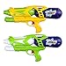 Produktbild Schramm® 2er Set Wassergewehr 38cm mit Tank Wassergewehre Wasser Gewehr Wasserpistolen Pistole Water Gun Watergun Pumpfunktion Power Pump System Pump Gun Pump Funktion