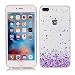 Produktbild iPhone 7 Plus 8 Plus Hülle, E-Unicorn Handyhülle Apple iPhone 7 Plus 8 Plus Hülle Transparent mit Muster Herz Silikon Durchsichtig Tasche Ultra Slim Dünn TPU Bumper Schutzhülle Stoßfest Hochwertigem Zubehör Set Etui Schale Back Case Cover Rückseite