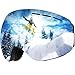 Produktbild OMORC Skibrille, Doppel-Objektiv + 100% UV-Schutz Snowboardbrille mit Anti-Fog Verbesserte Belüftung Schneebrille Winddicht Ski Goggles Premium Snowboard-Schutzbrillen für Frauen Herren Jugendliche