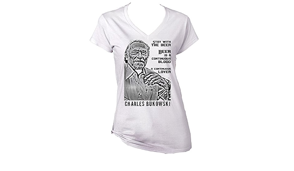 CHARLES BUKOWSKI BEER QUOTE - New 