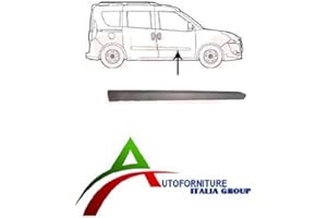 AUTOFORNITURE ITALIA DOBLO 2009>2014 COMBO 2012> MODANATURA PORTA ANTERIORE DESTRA NERA