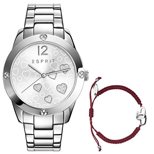 Esprit Damen-Armbanduhr Analog Quarz Edelstahl ES108872001 Esprit Damen-Armbanduhr Analog Quarz Edelstahl ES108872001