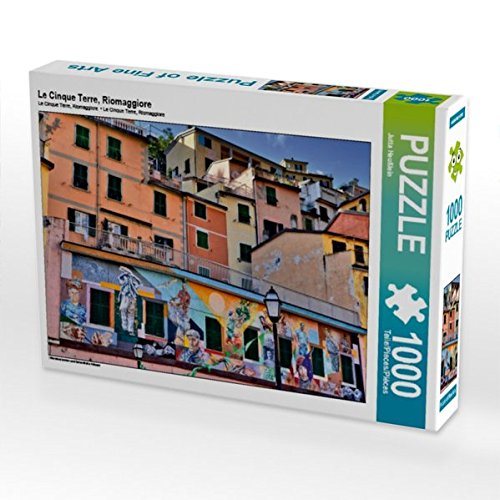 Preisvergleich Produktbild Le Cinque Terre, Riomaggiore 1000 Teile Puzzle Quer