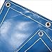 Produktbild Hochleistungsplane Winddicht, Planenplane wasserdicht, Dachüberdachung, PVC kältebeständig, LKW-Abdeckung, für LKW, Boot, Poolabdeckung FENGMING (Farbe : Blau, größe : 6 x 5m)