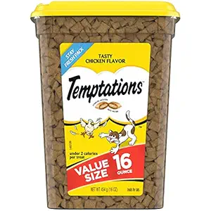 Temptations Classic Chicken Treats for Cats, Standard Packaging, 16 oz