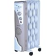 Havells OFR 7 Wave Fins (Oil Filled Radiator) with Fan| Room Heater| 1900 W| 3 Thermostatic Heat Power Settings & PTC Fan Control| Long-Lasting Heat| Comfortable Breathing|Uniform 360° Heating (Beige)
