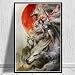 Produktbild Malerei Kunst Heißer Prinzessin Mononoke Film Japan Anime Poster Und Drucke Wandkunst Leinwand Wandbilder Für Wohnzimmer Wohnkultur 40X60 cm Ohne Rahmen