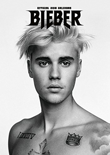 Justin Bieber Official Calendar 2018
