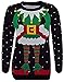 Produktbild Brand Essentials -Women Elf Joker Weihnachtsmann Weihnachtsjumper (L, BLACK)