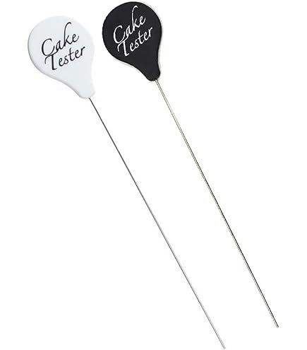 Tester Per Torte Amosfun 4 Pezzi - Spiedini In Acciaio Inox Per Verificare La Cottura Di Torte, Muffin E Cupcakes!