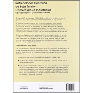 Instalaciones eléctricas de baja tensión comerciales e industriales