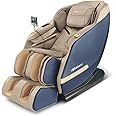 Robocura Royal Plus Luxurious Corded Electric Full Body Massager Chair with Recliner Zero Gravity, Blue