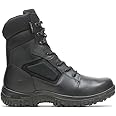 Bates Men's 8" Maneuver Hot Weather Side Zip Fire and Safety Boot, Black, 8.5