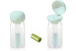 PEIFOON Hunde Trinkflasche – Tragbare und Auslaufsichere 600ML Große Faltflasche für Hunde und Katzen – Perfekt für Unterwegs und Spülmaschinenfest