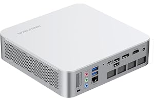 MINIS FORUM M1-1295 Mini PC, Intel Core i9-12950HX (16C/24T, Turbo Jusqu’à 5.0GHz), 32 Go RAM, 1 to SSD, HDMI 2.1/DP 1.4/USB-C, LAN 2.5GbE, 4X USB-A, Wi-FI 6E, BT 5.2