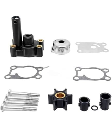 Kit di Riparazione Girante Pompa Acqua, Akozon Kit di Ricostruzione della Pompa Fuoribordo Professionale 394711 0394711 per Johnson/Evinrude 8hp / 9.9 hp / 15hp 2 4 Tempi Pompe Motore