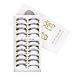 Imported 20pcs 10mm Black Natural Fake False Upper Eyelash Eye Lashes Makeup ...-13006977MG RS.285.00