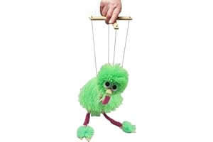 Marionnette Autruche,Marionnette à Fils d'autruche | Peluche d'autruche avec des Expressions faciales réalistes, Jouets éducatifs pour Enfants, marionnette à Cordes d'oiseau Ecoticfate
