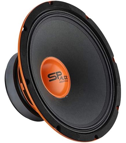 Kit Auto SP AUDIO Con 2 Midrange SP8CM Da 20,00 Cm + 2 Tweeter SPTW28 Car Spl - 11