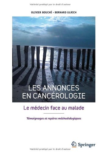 Download Les annonces en cancérologie : Le médecin face au malade Download Les annonces en cancérologie : Le médecin face au malade