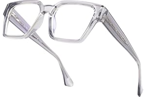 OKH TR90 Blaufilter Brille für Herren und Damen, ohne Sehstärke Gaming Computer Blaulichtfilter Brille, Anti-Augenermüdung und UV-Schutz