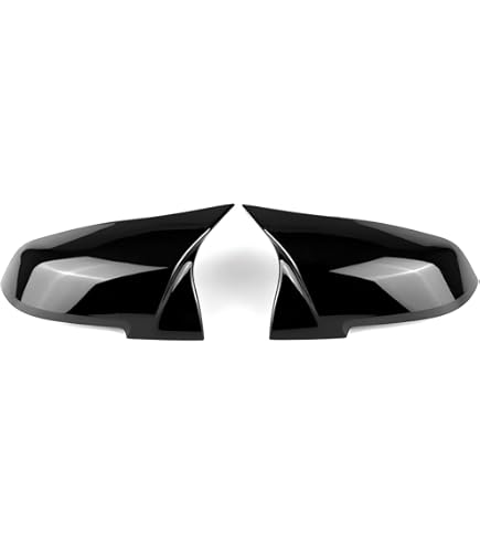 White Car Driver Passenger Side Mirror Cover Cap For VW Golf GTI MK7