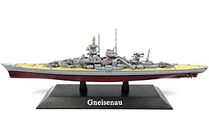 DeAgostini Gneisenau 1930 Battleship 1/1250 WS5