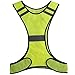Produktbild Super dünnes Breathable Nacht Radfahren Laufen LED Warnweste Adjustable Unisex High Visibility Sicherheit Warnweste