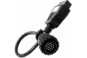 Goliton Câble Adaptateur OBD2 Compatible 14 Broches à 16 Broches pour Mercedes Benz Volkswagen VW LT
