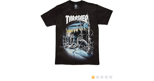 Thrasher T-Shirt 13 Wolves Black Tye 