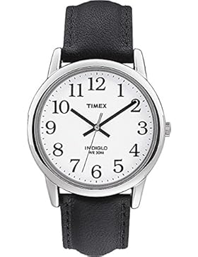 Timex Herren-Armbanduhr Weis Quarz Leder T20501D7