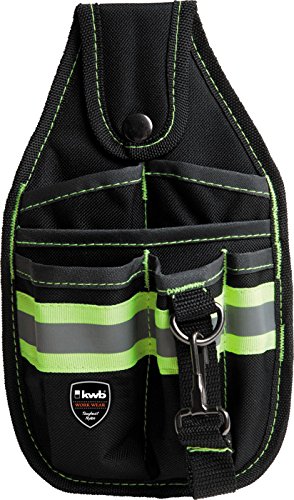 kwb Werkzeugtasche 909610 (aus robustem Nylon, mit Reflektor und Hammerhalter)