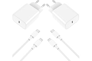 JEENEK iPhone 14 13 Chargeur Rapide [MFi Certifié] 2Pack 20W USB C Chargeur avec Câble iPhone Apple Original 2M,Type C Adaptateur Secteur pour Apple iPhone 14 Plus/13 Pro Max/12 Mini/11 Pro/XR/XS/SE/8/7/iPad
