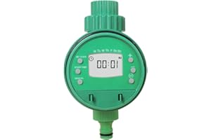 IFUFR Water Timer Garden Hose Water Tap Timer Garden Irrigation System Controller Watering Computer /IP65 Waterproof, Automatic Watering Timer for Garden, Lawn