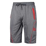 Produp Fashion Mens Fitness Gestreifte Bodybuilding Tasche Haut Kurze Sporthose Comfoutable Sport Pullover