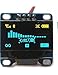 Produktbild HEZHENGFENG 0,96" Zoll Gelb und Blau I2C IIC Serial 128x64 OLED LCD OLED-Display LED-Modul für ino 51 MSP420 Stim32 SCR Elektronikmodul