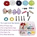 3 Layer Girls Hair Accessories Gift Box with Lot of Hair clips elastic hair tie candy clips Hair Bows alligator clips