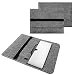 Produktbild NAUC Laptoptasche Sleeve Schutztasche Hülle für Tablets Macbook Netbook Ultrabook Laptop Case in verschiedenen Farben kompatibel mit z.B. Samsung Apple Asus Medion Lenovo uvm., Farben:Hell Grau, Größe:9.7 - 10 Zoll