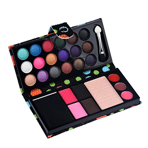 26 colori ombretto, Tefamore makeup palette cosmetico ombretti blush lucidalabbra cipria