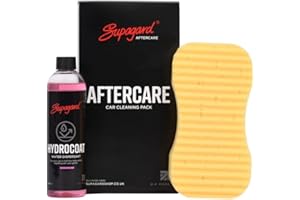 Supagard Hydrocoat, 300ml – High-Gloss Sealant for Paint, Glass, & Wheels – Hydrophobic Dirt & Water Repellent Coating – Quick & Easy Application with Sponge – Reduces Drying Time, Cherry Scent