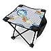 Produktbild Mini Folding Camping Stool Fishing Chair Fashion Glamour Watercolor Vogue Outfit Watercolour Set for Hiking Garden Beach Oxford Cloth Seat with Carry Bag