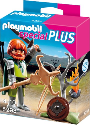 Preisvergleich Produktbild PLAYMOBIL 5293 - Keltenkrieger mit Waffen am Lagerfeuer