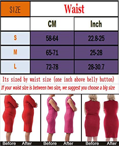 DODOING Waist Taillen Training Cincher Corsage Korsett Body Shaper Tailenmieder - 5