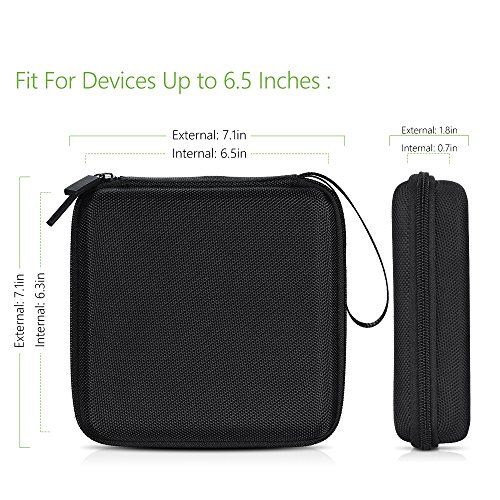 Tragbare Schutzhülle, VicTsing Hülle Hartschalentasche Tasche Case Bag für Externe USB, DVD, CD, Blu-ray Brenner, Driver, Writer, Laufwerke, Apple MD564ZM / Apple Magic Trackpad / SE-208 GB / ASUS usw. - 4