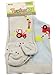 TUPTUSIE Baby Boys Cotton Tights Little Digger Pigeon Grey 8D9 (56-62cm (0-6 Months), Pigeon Grey)