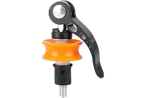 Demeras Limpiador de Cadena de Bicicleta Protector de Liberación Rápida Soporte de Rueda de Bicicleta para Mantenimiento de Limpieza Accesorio de Bicicleta